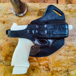 Cross Draw Leather Gun Holster